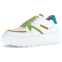 Gabor Leder-Sneakers in Weiß / 40