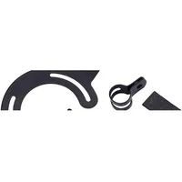 Horn Unisex – Erwachsene Catena A08 Befestigungsadapter, Schwarz, Einheitsgröße