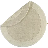 Rhomtuft Exquisit Beige Ø 80 cm