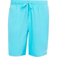 Adidas 3-Streifen 8-Inch Badeshorts Lucid Cyan / White L