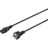 Sygonix SY-5042692 Kaltgeräte Anschlusskabel Schwarz 2.00 m