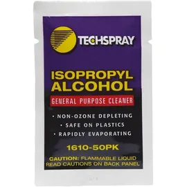 Techspray Reinigungstücher getränkt, Einzeltuch