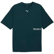 Puma Graphic Oversize Tee Grün M