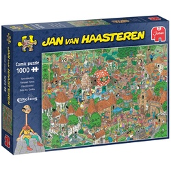 Jumbo Spiele Puzzle Jan van Haasteren Efteling Märchenwald 1000 Teile, Puzzleteile bunt