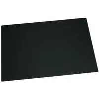 Läufer Tischaufsatz Schreibunterlage La Linea Leder 30x42cm schwarz schwarz