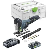 Festool CARVEX PSC 420 EB-Basic Akku Pendelstichsäge 18 V 120 mm Brushless + 1x Akku 4,0 Ah + Schnellladegerät + Systainer