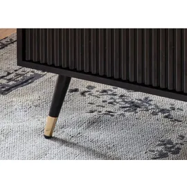 Möbel Boss Couchtisch Schwarz Eiche 110 x 43 x 60 cm
