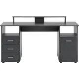 MÖBELPARTNER Schreibtisch Niels anthrazit