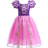 Lito Angels Prinzessin Rapunzel Kostüm Kleid Verkleidung für Kinder Mädchen Größe 13-14 Jahre 164, Lila