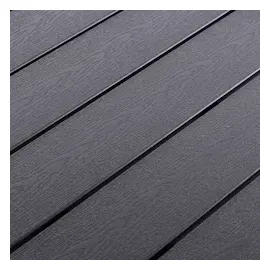 INDA-EXCLUSIV Gartentisch anthrazit/schwarz 90x90x74cm-D691922