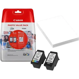 Canon PG-545XL schwarz + CL-546XL CMY