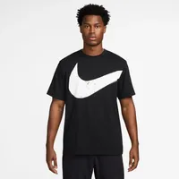 Nike Herren Hyverse Swoosh Dri-FIT Funktions T-Shirt schwarz