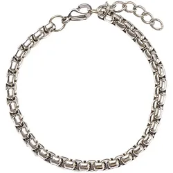 Edelstahlarmband »Schmuck Geschenk Erbskette«, Made in Germany, 64801240-0 silberfarben