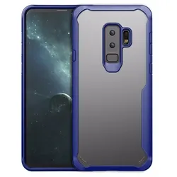Handytasche für Samsung Galaxy S9 Full Panzer Case Schutz Hülle Cover Blau