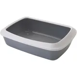 Savic Katzentoilette Iriz 50 cm Grau/Weiß