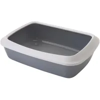Savic Katzentoilette Iriz 50 cm Grau/Weiß