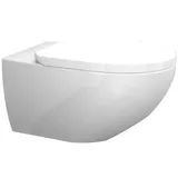 Bernstein - Wand-WC E-9030 spülrandlos mit Soft-Close-Deckel Weiß glänzend