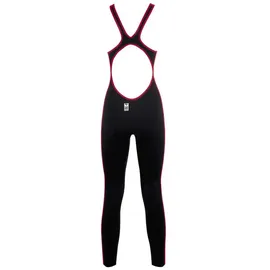 Arena Badeanzug Damen Schwarz/Fluo Gelb 32