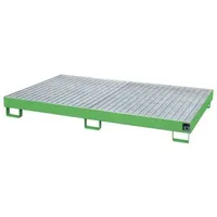 Bauer Südlohn Regalwanne RW-GR 2200-1, lackiert, Resedagrün