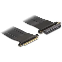 Delock Riser Card PCI Express x8 to x8 with flexible cable