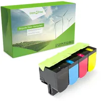 Green2Print Toner Toner-Set, 4 Kartuschen 1x 3000, 3x 2300
