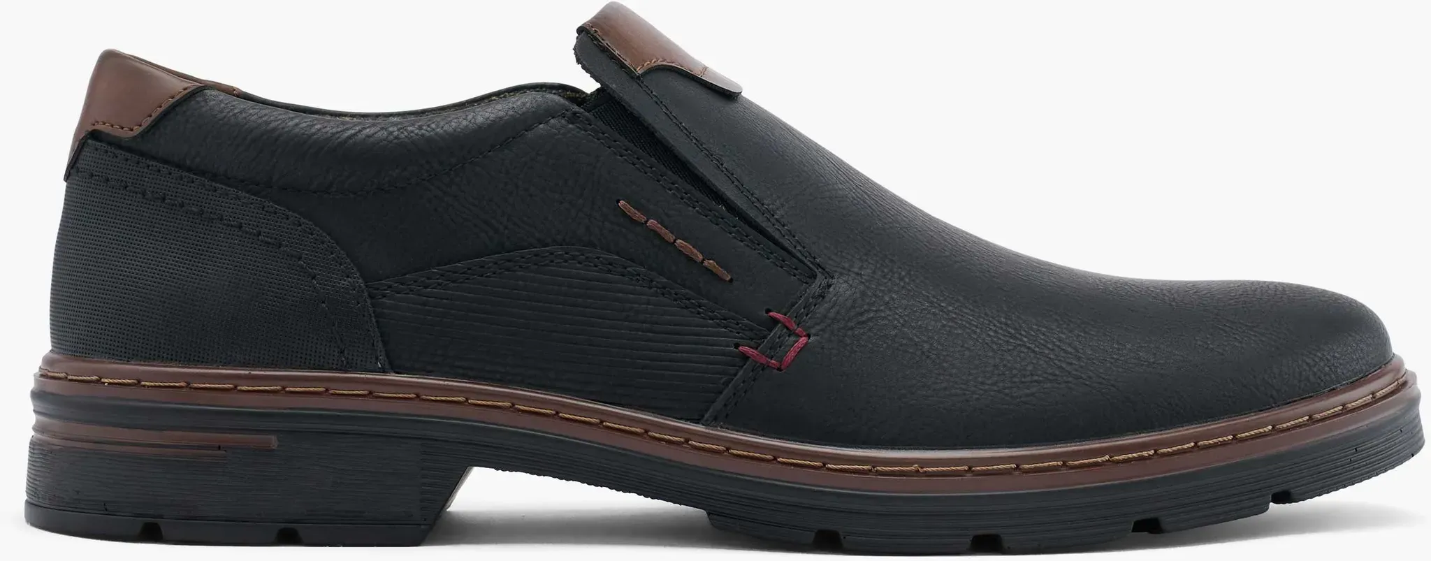 AM SHOE  Businessschuh Schwarz, Herren, Größe: 43, Material: PU/Textil - AM SHOE  Businessschuh Schwarz, Herren, Größe: 43, Material: PU/Textil - man - Schwarz