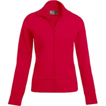 Promodoro Damen Sweatjacke 5295 fire red S