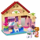 Androni Giocattoli Unico Maximilian Families Schoonheidssalon, Klemmbausteine