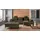 otto home Ecksofa OTTO HOME "Costello L-Form, B: 301 cm mit Sitztiefen-, Armteilverstellung &", grün (oliv), B:301cm H:89cm T:176cm, 100% Polyester;Samtoptik (100% Polyester), Sofas, Ecksofa, 3 Nierenkissen, optional Bettfunktion & Bettkasten