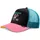 Djinn's HFT Trucker Cap schwarz/rosa onesize
