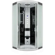 AcquaVapore Duschkabine Komplettdusche Fertigdusche 80x80 cm Mit 2k Scheiben Versiegelung