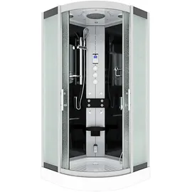 AcquaVapore Duschkabine Komplettdusche Fertigdusche 80x80 cm Mit 2k Scheiben Versiegelung