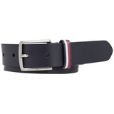 Tommy Hilfiger TH Essential Kids Leather Belt Gr. S/M, Space Blue,