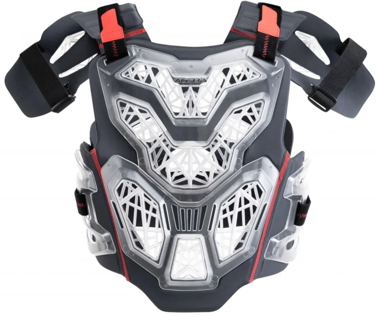 Acerbis Gravity Roost Kinderen lichaam Armour, wit, Eén maat