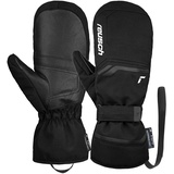 Reusch Herren Primus R-tex Xt Fäustlinge wasserdichte Membran, Angenehm Warme Skihandschuhe Softshellhandschuhe Schneehandschuhe Winter-Handschuhe, Schwarz/Weiß, 8, Schwarz/Weiß