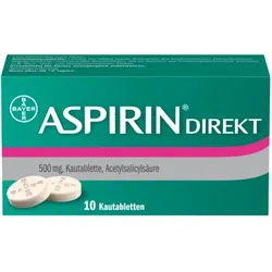 ASPIRIN Direkt Kautabletten 10 St