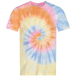 Just Ts - Tie-Dye T - Tie-Dye Swirl / L