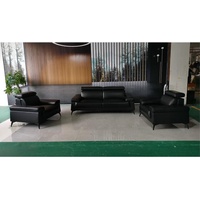 JVmoebel Sofa Sofagarnitur 3+1+1 Sitzer Wohnlandschaft Sofa Couch Polster Garnitur, Made in Europe schwarz