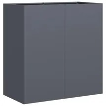 vidaXL Pflanzkübel 80 x 40 x 80 cm Anthrazit