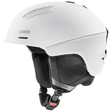 Uvex ultra - Skihelm für Damen und Herren - individuelle Größenanpassung - wechselbare Innenausstattung - white/black 55-59 cm