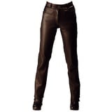 ROLEFF RACEWEAR Lederhose, Schwarz, 52