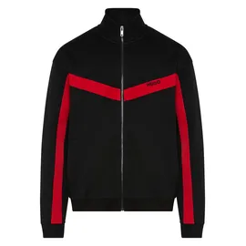 Hugo Sweatjacke Darti rot / schwarz L