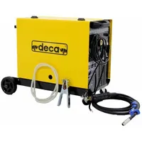 Fülldraht-Schweißgerät Deca D-MIG 420 S - MIG/MAG - 200A - 230 V - mit Räder und Fackel