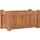 vidaXL Hochbeet Massivholz Teak 50 x 25 x 25 cm