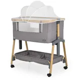 Cangaroo Beistellbett Amo höhenverstellbar, Moskitonetz, Rollen, Bremse Matratze