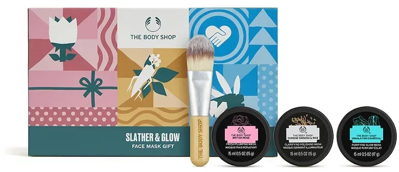 The Body Shop Gesichtsmasken-etui 4-tlg Feuchtigkeitsmasken   Damen