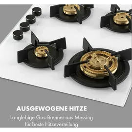 Klarstein Gaskochfeld 4 Flammig