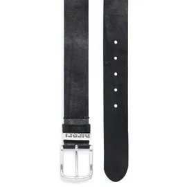 Diesel Gürtel B-VISIBLE Leder schwarz 100 cm