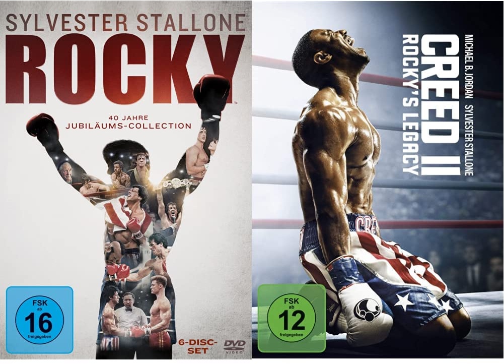 Rocky - The Complete Saga [6 DVDs] & Creed II: Rocky's Legacy