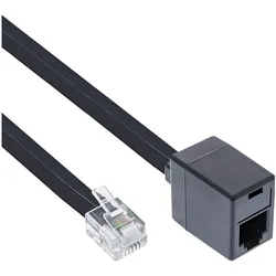 InLine Modular Verlängerung - RJ12 Stecker / Buchse - 10m